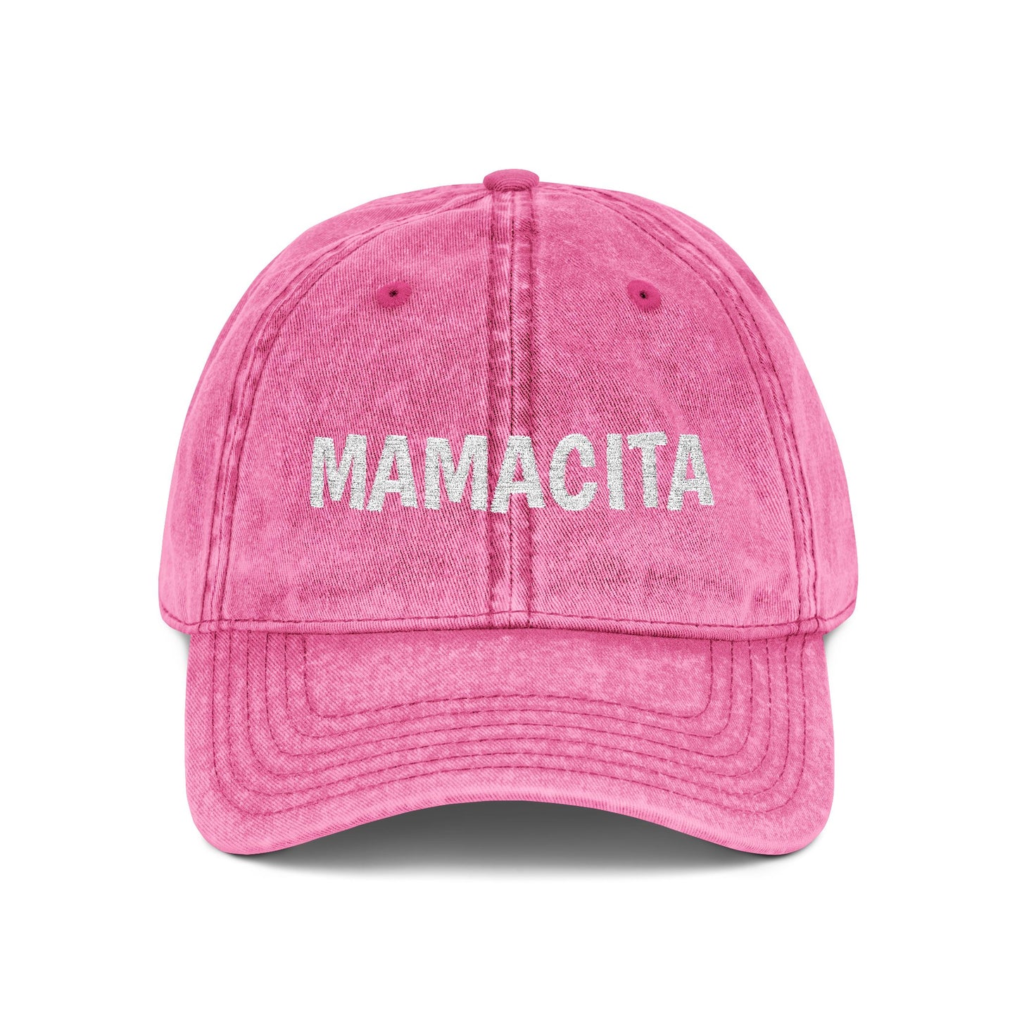 Vintage Mamacita Embroidered Cap