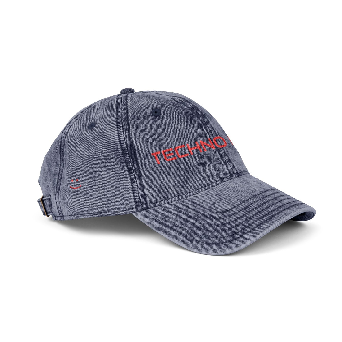Vintage Techno Babe Embroidered Cap
