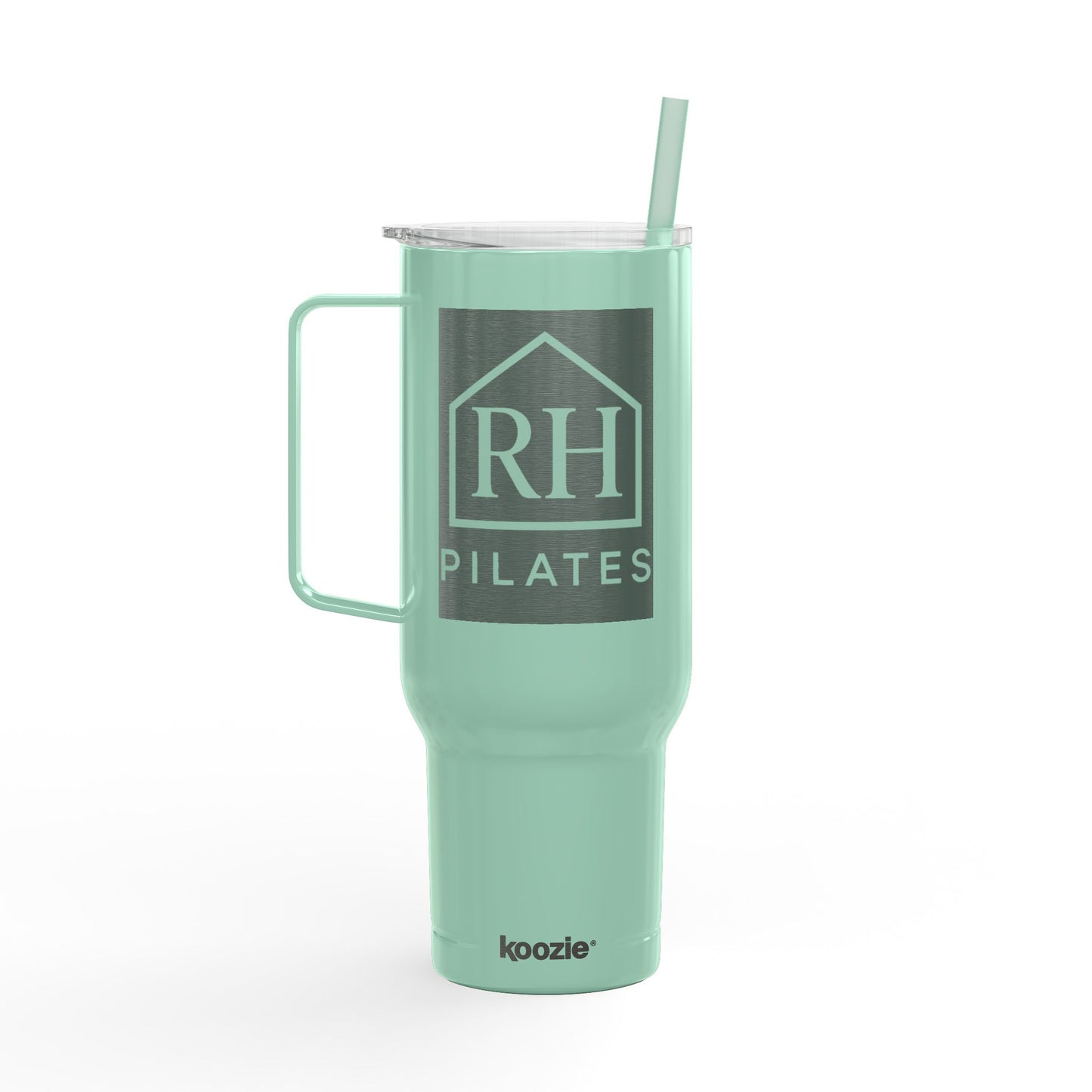 Engraved Insulated Tumbler, 40oz Drinkware for Fitness Lovers, Personalized Water Bottle for Pilates