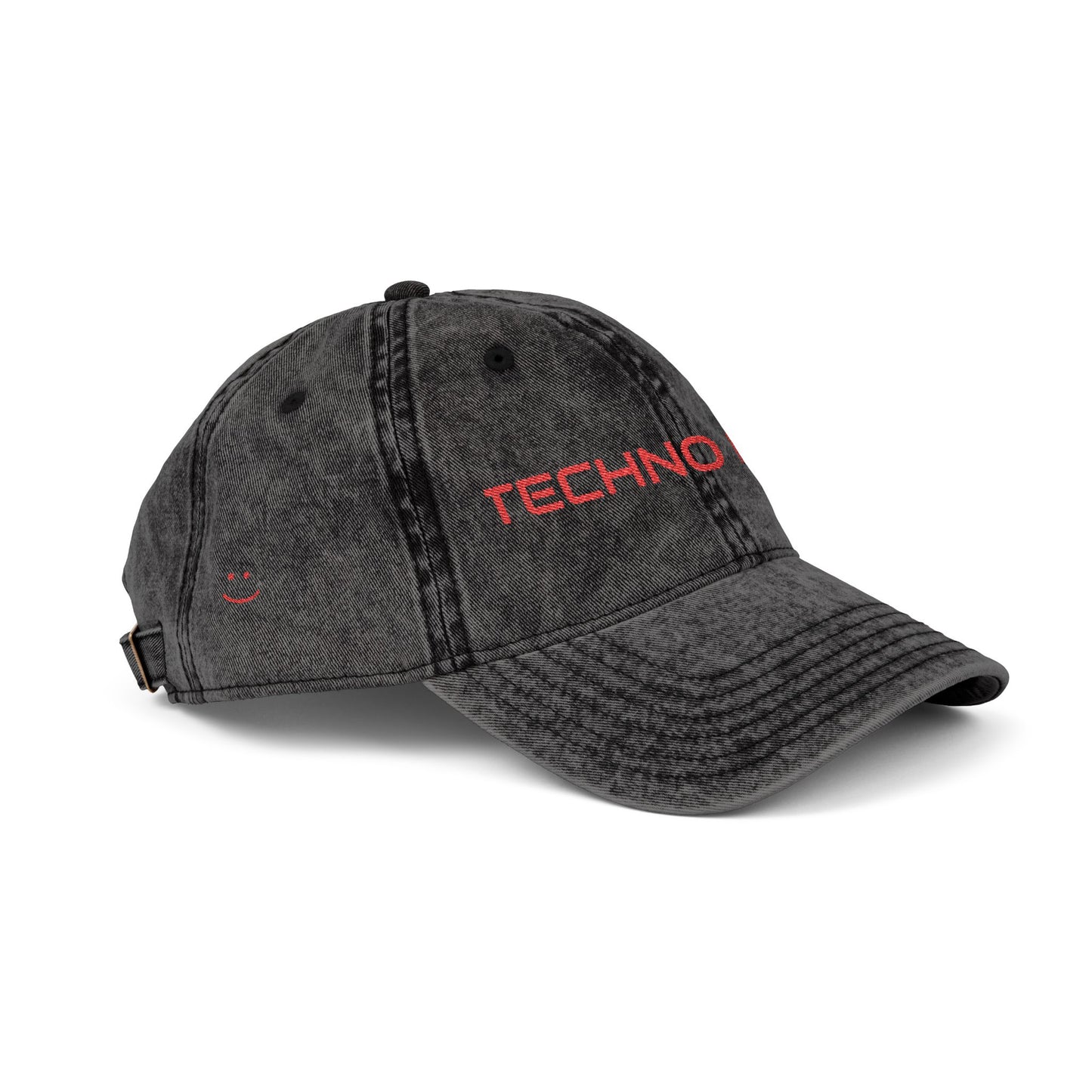 Vintage Techno Babe Embroidered Cap