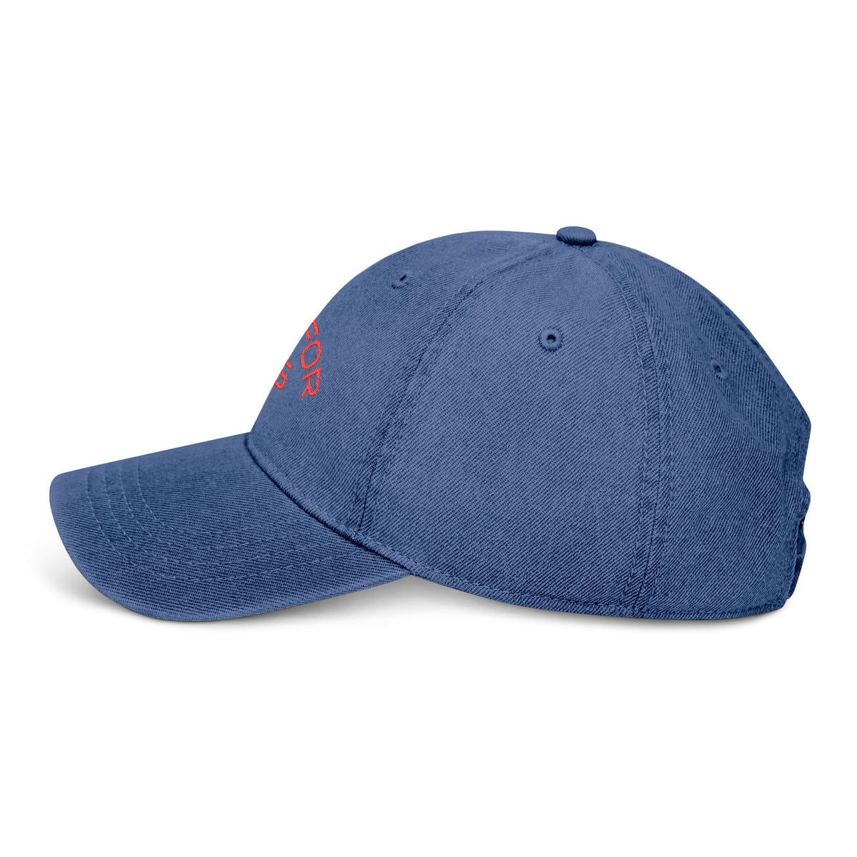 Made for This Embroidered Denim Hat