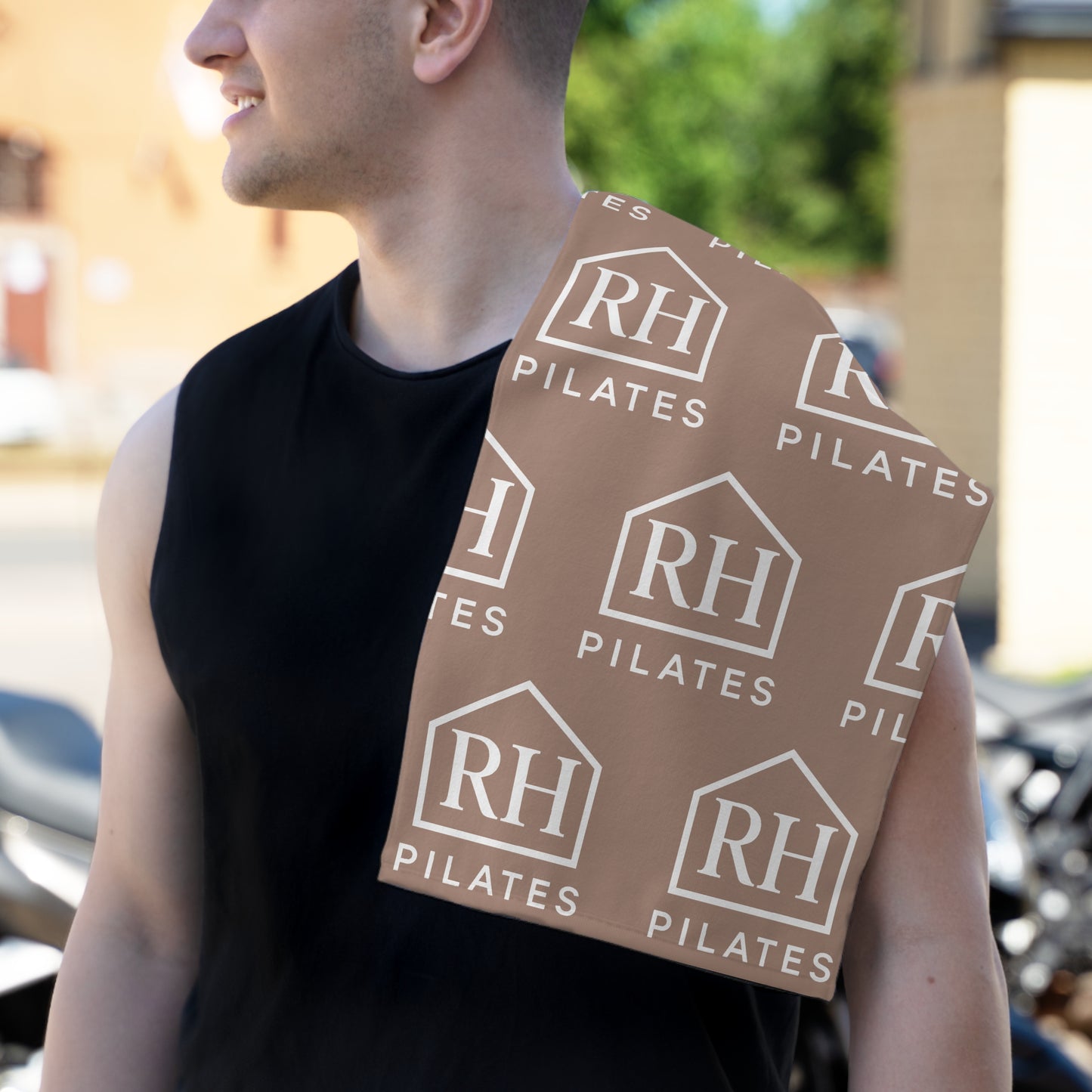 Stylish Pilates Rally Towel - Perfect for Workouts, Eco-friendly