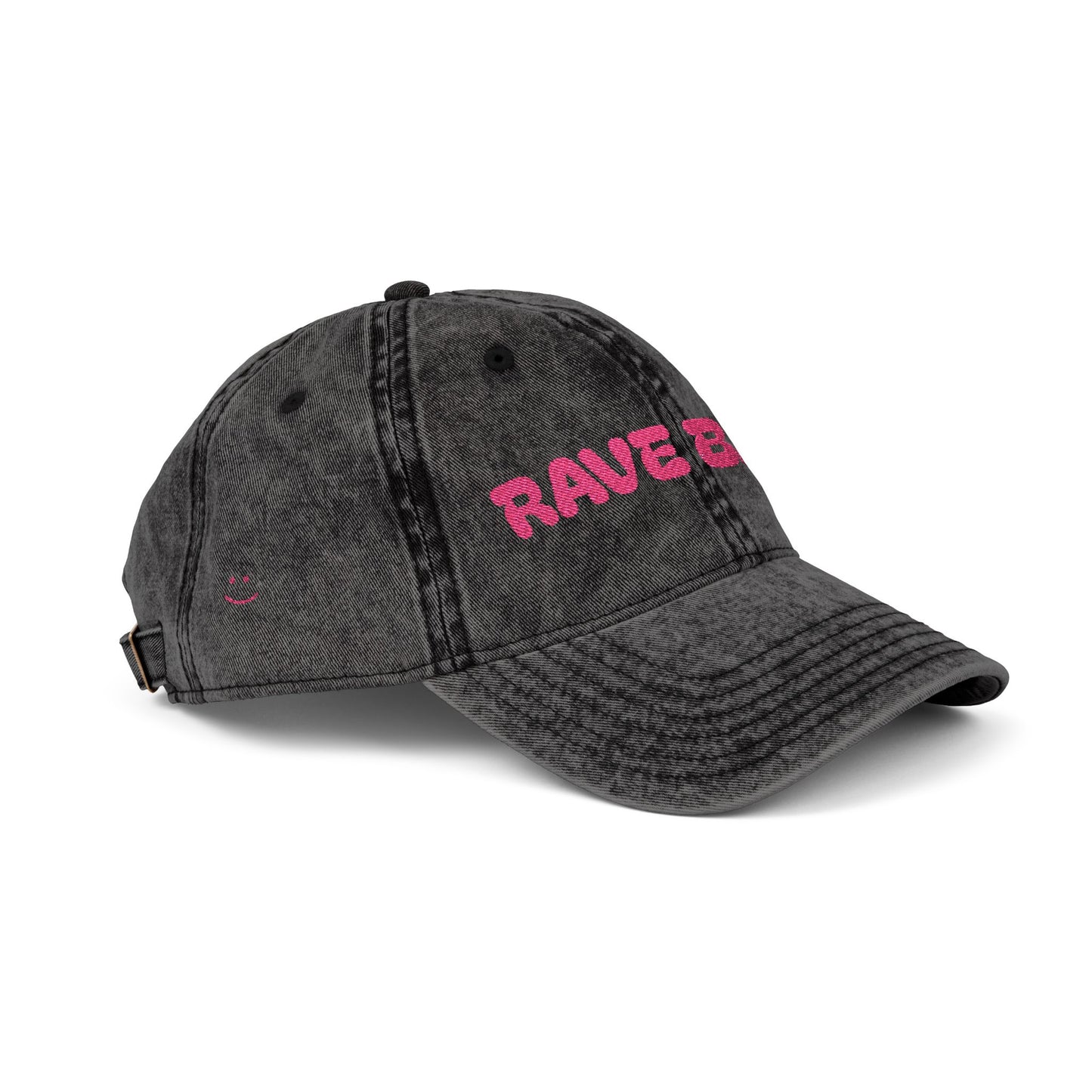Vintage Rave Babe Embroidered Cap