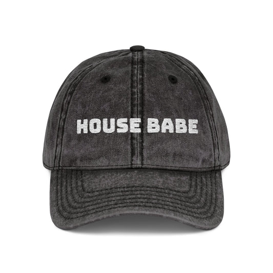 Vintage House Babe Embroidered Cap