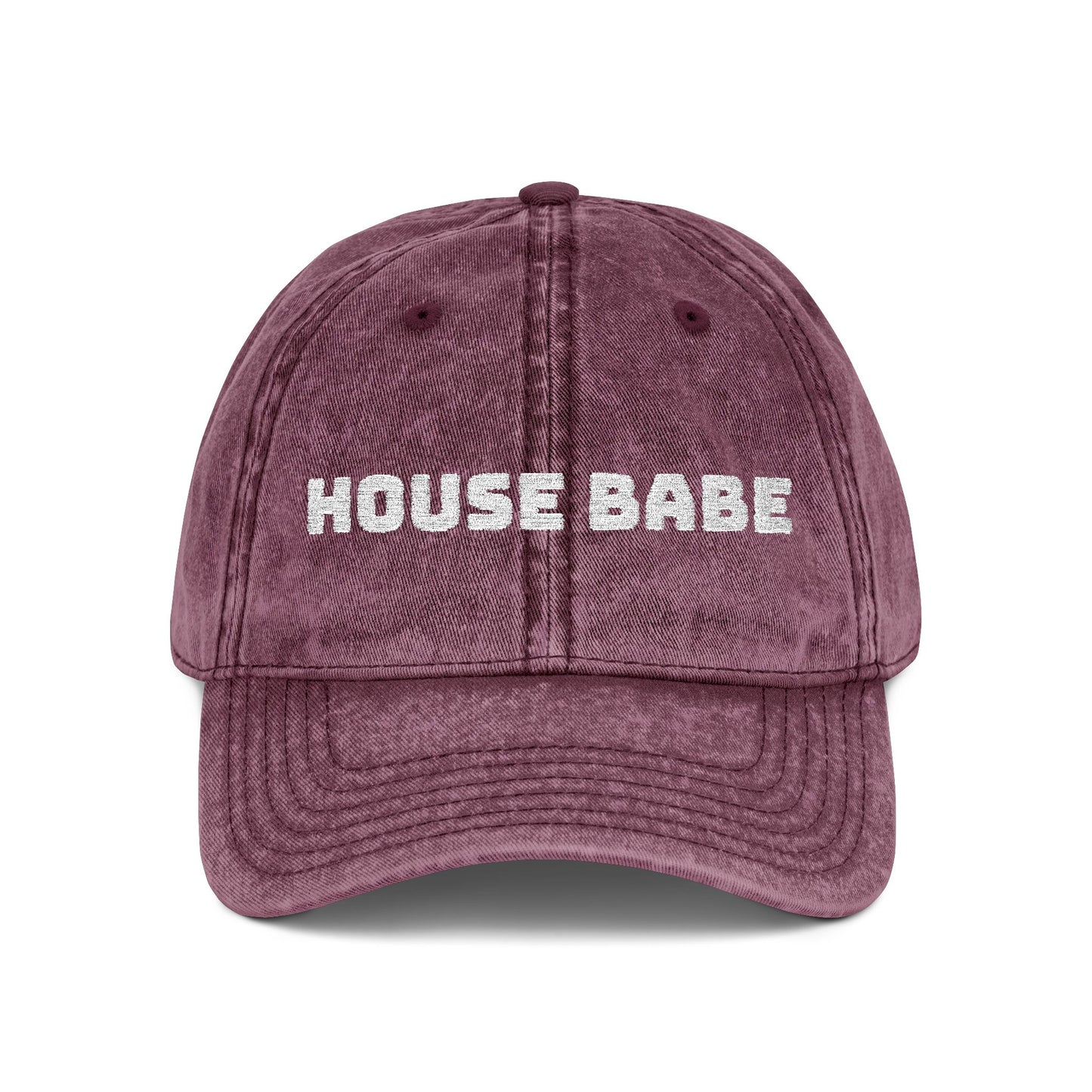 Vintage House Babe Embroidered Cap