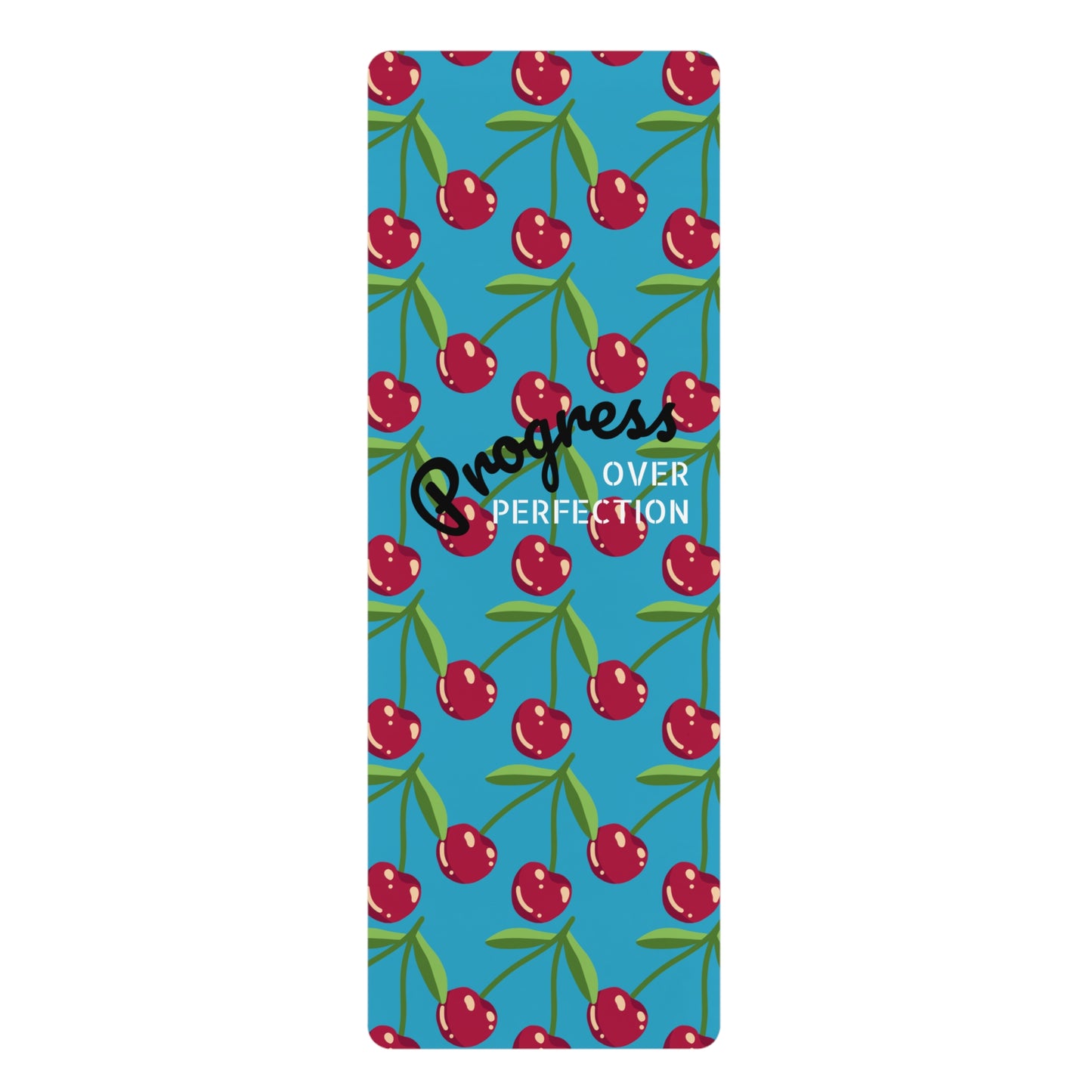 Cherry Blossom Rubber Yoga, Pilates, Exercise, Meditation, Fitness Mat