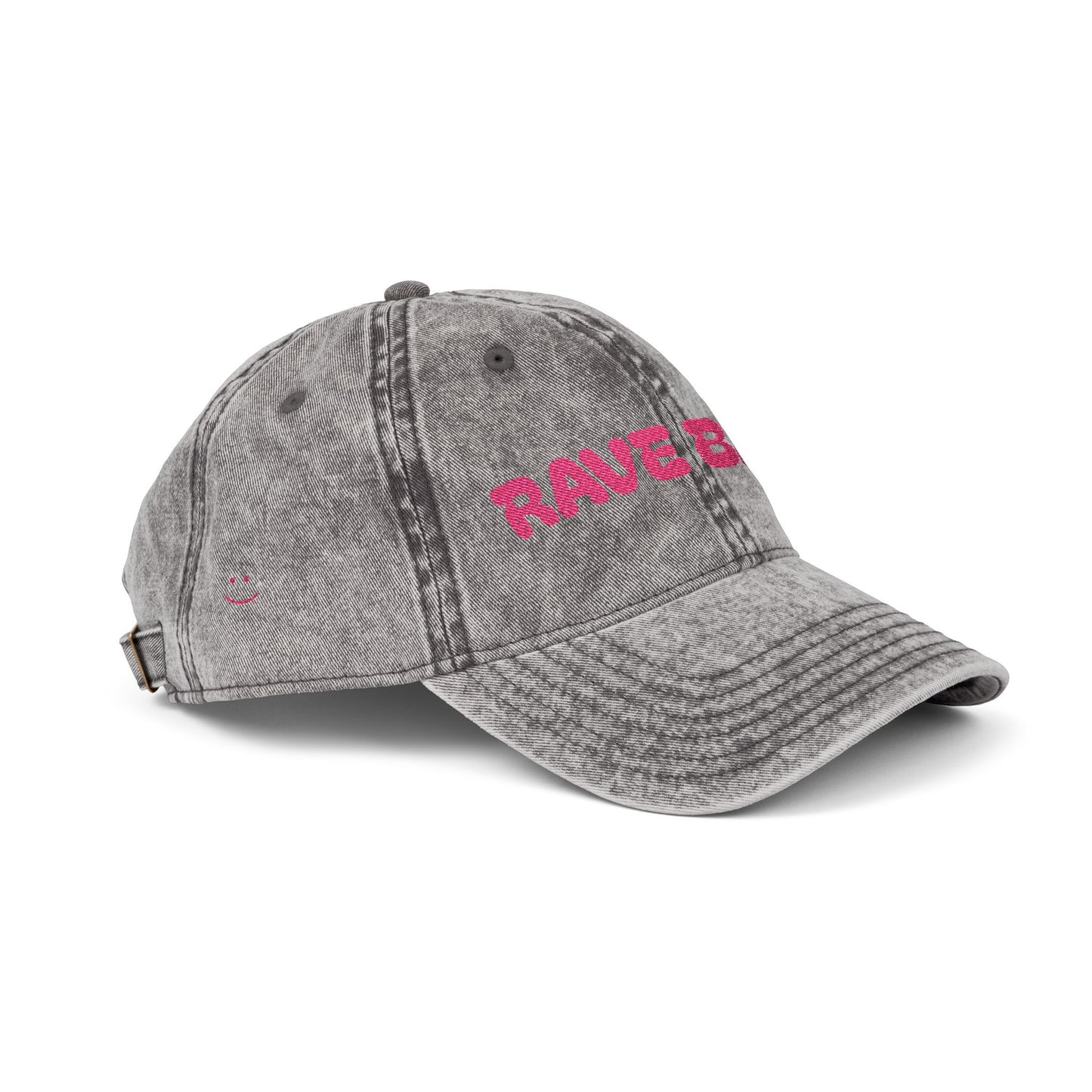 Vintage Rave Babe Embroidered Cap