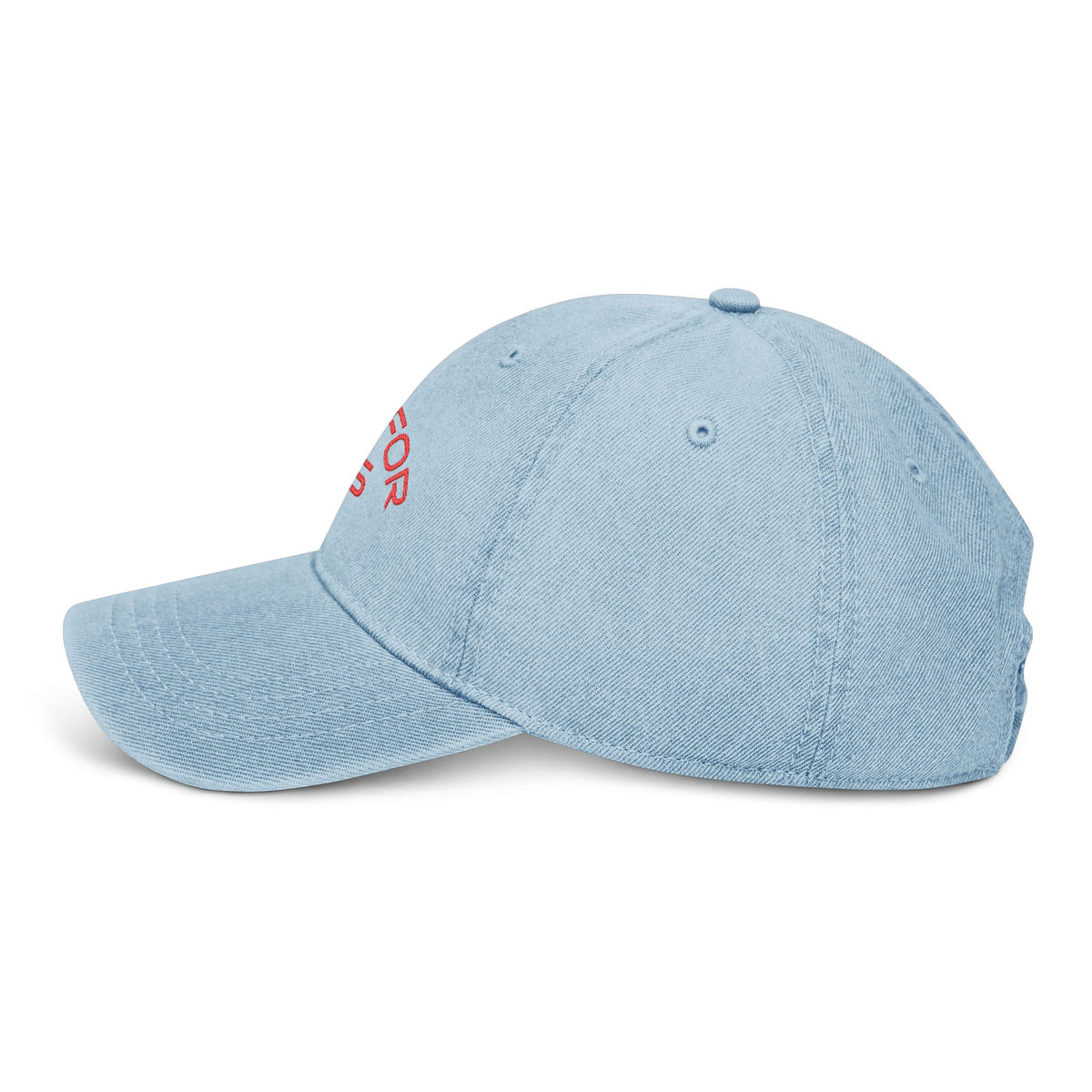 Made for This Embroidered Denim Hat